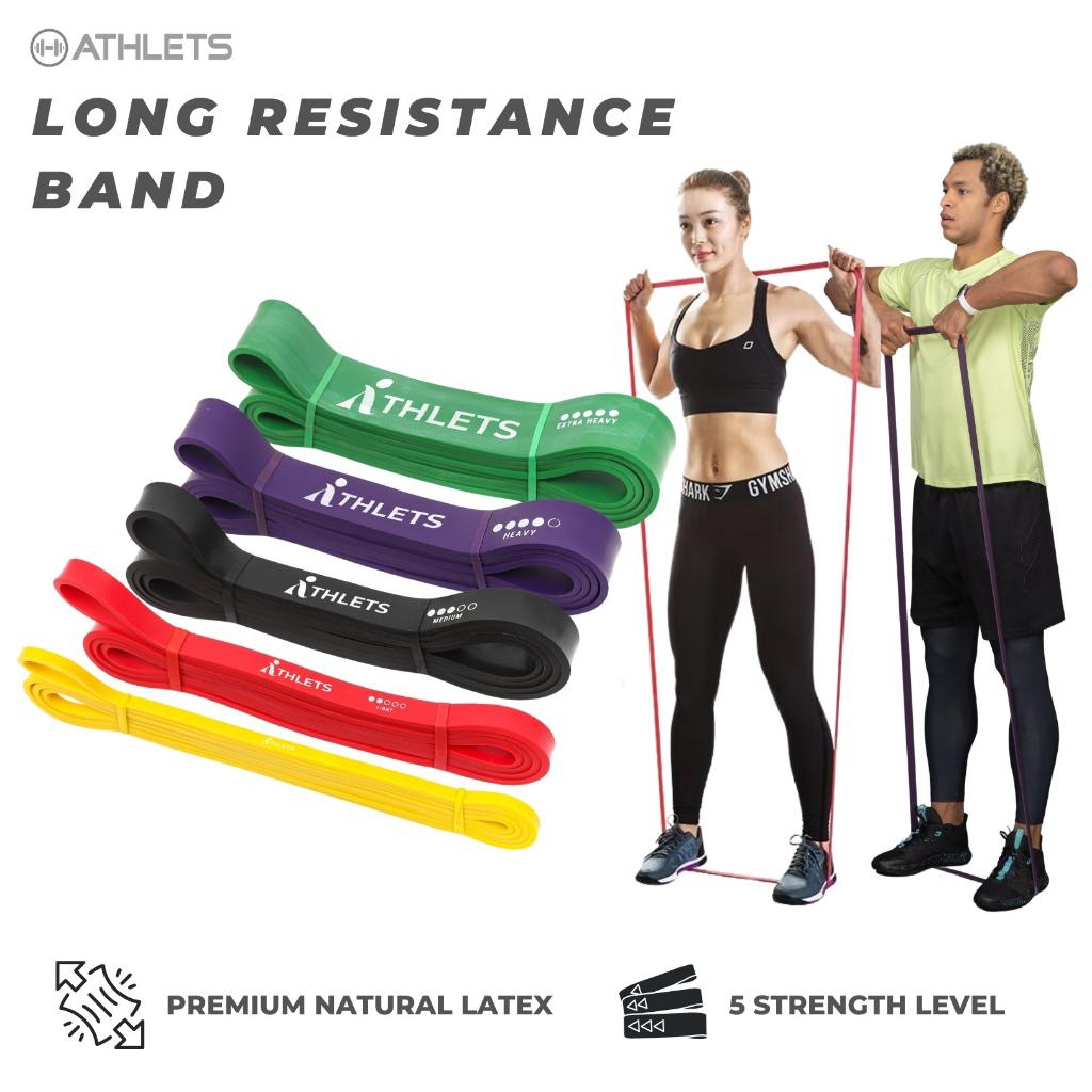 Resistance Bands Set for Exercise Fitness, Elastic Workout Band